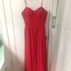 Red Formal Dress (floor length) - Prom or Wedding!